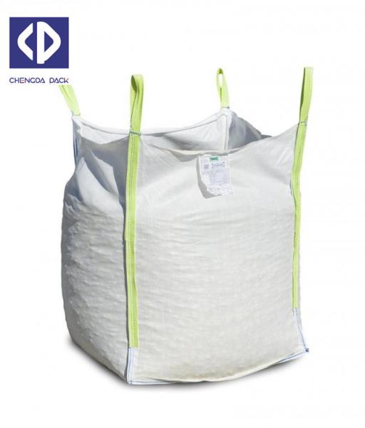 100% Virgin Polypropylene Woven Big Bag 500Kg UV Resistant Anti Static
