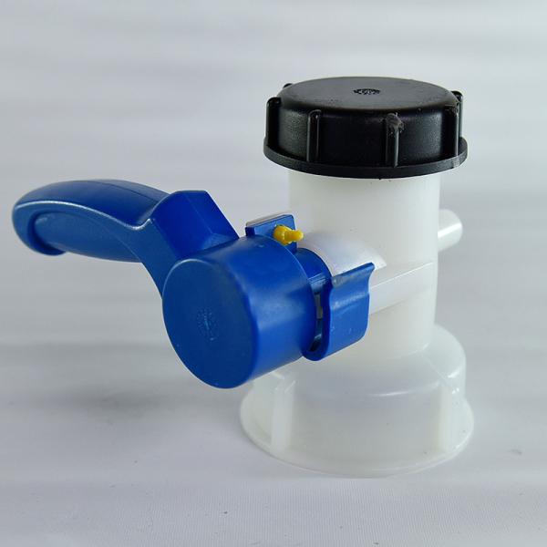Size 1 DN40 Butterfly Valves for IBC 1000 Tank Fitting DN40 DN50 DN80 Control Ball