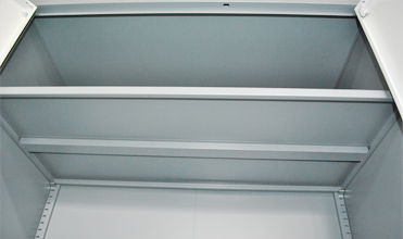 KD Office Steel Cupboard Double Door Metal Filing Cupboard 4 Shelf