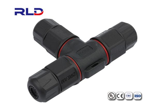 Conector impermeável impermeável dos conectores 2PIN 3PIN 4PIN IP68 do cabo distribuidor de corrente