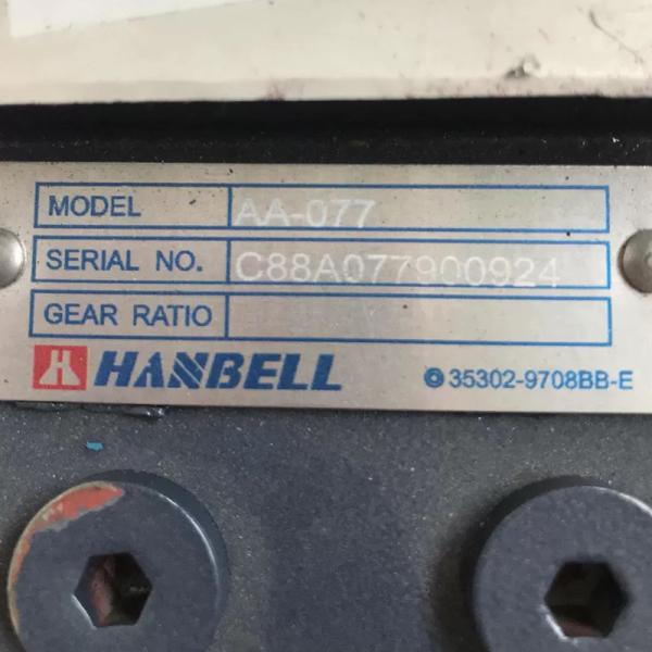 7.5kW Screw Air End Hanbell AA 077 Rotary Screw Compressor Head