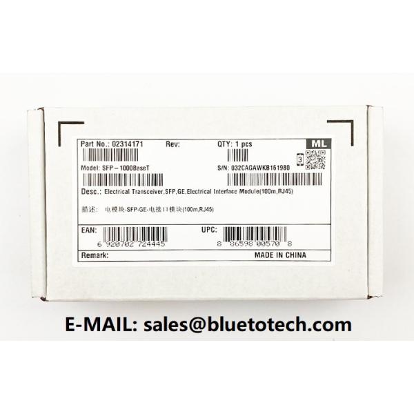 Huawei SFP - 1000BaseT RJ45 - приемопередатчик 02314171 электрический Huawei 1000Base - T SFP RJ45 100m 100m