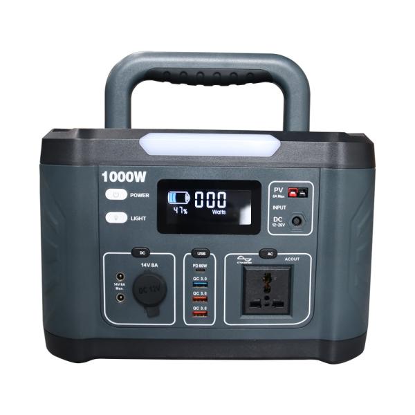 3.7V 216000mAh Lifepo4 Portable Power Station 799.2wh / 1000w Power Bank