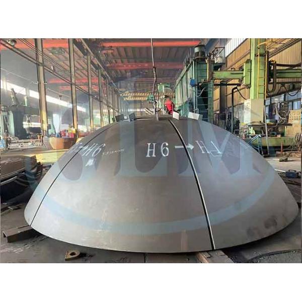 Sa516 Gr70 100 мм полусферные головки резервуаров ASME из нержавеющей стали