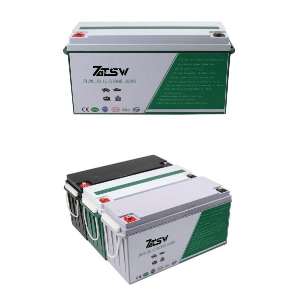 Bloco solar da bateria do fosfato ferro caloroso rv de Limthium da bateria do lítio 1920wh 12.8V150AH lifepo4