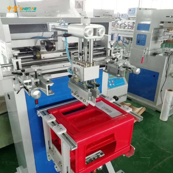 Печатная машина экрана CE 350x250mm Semi автоматическая для пластиковой клети