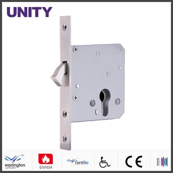 Satin Finish Mortice Door Lock Anti Thrust Nightlatch Stainless Steel Forend