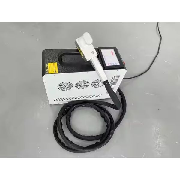 50W 100W 200w Pulse Laser Rust Removal Machine Portable Laser Cleaner for Metal Rust Cleaning Hand Held Laser Cleaning Machine