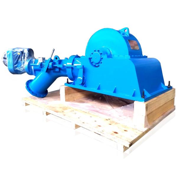 Turgo Turbine Generator with Synchronous Alternator Carbon Steel Volute and 220/380V Voltage