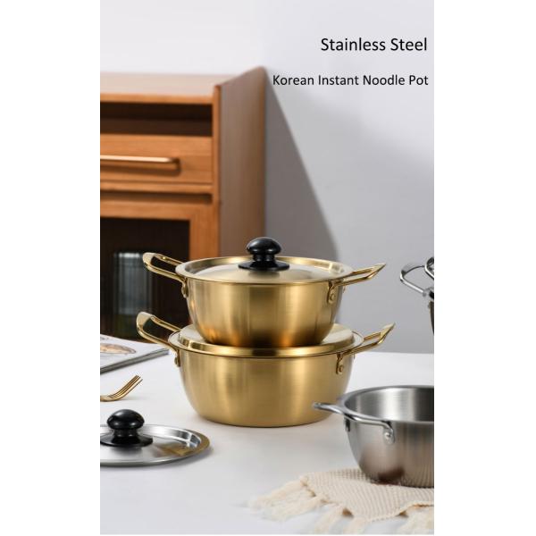 Материал нержавеющей стали пользы бака лапши быстрого приготовления золота кухни домашний