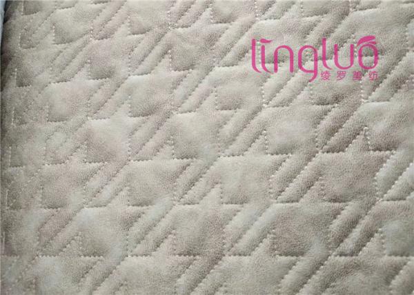 Line Seam Sofa Upholstery Fabric Luxurious Softness For Curtain , Cushion
