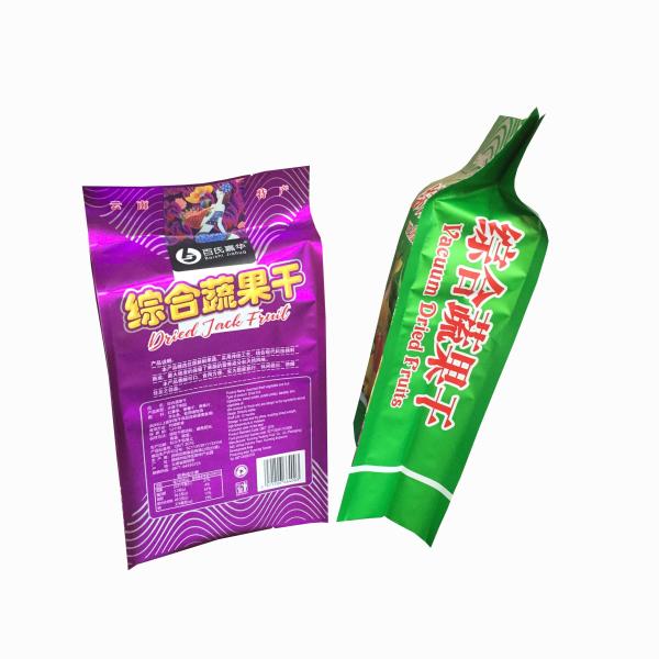 Wholesale Custom Logo Plastic Vacuum Snack Mango Dried Fruit Package Pouch Dry Food Packaging Bag