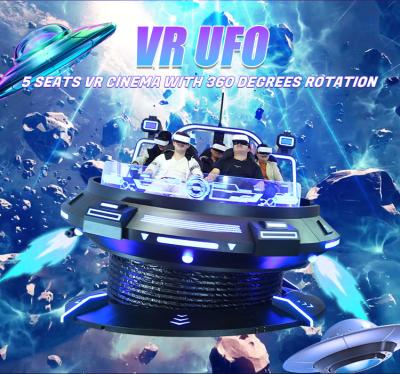 VR Gaming Equipment 360 Degree Simulator 9D Cinema with Interactive Button