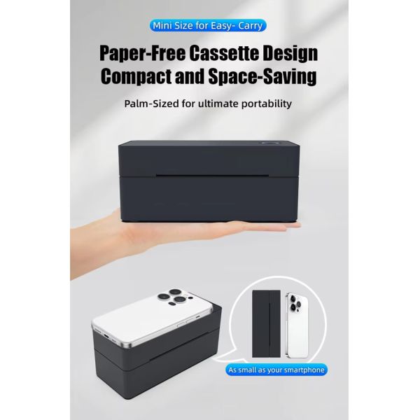 4 Inch Commercial Thermal Barcode Printer Marklife 160mm/s Fast Printing Shipping Label Maker