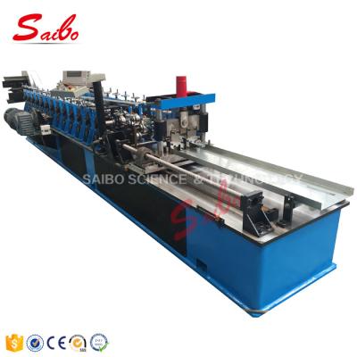 Rolo dobro do teto da fileira C que forma a máquina, rolo do parafuso prisioneiro do metal que forma a máquina pela corrente