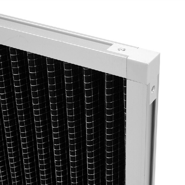 Плиссированный химический активированный уголь фильтра очистителя воздуха для удаления запаха