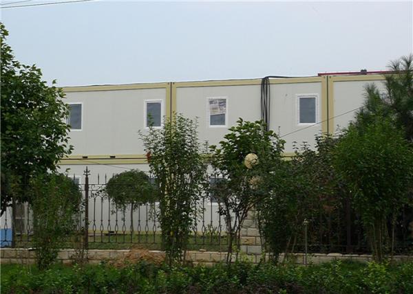 A casa de campo dobrável portátil da casa pré-fabricada podia exportar o assoalho do PVC de 1.8mm