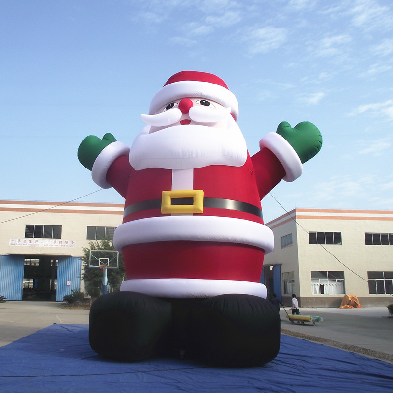 Factory Price Christmas Inflatable Product Christmas Inflatable Santa Claus Inflatable Advertising Decoration for Promotion