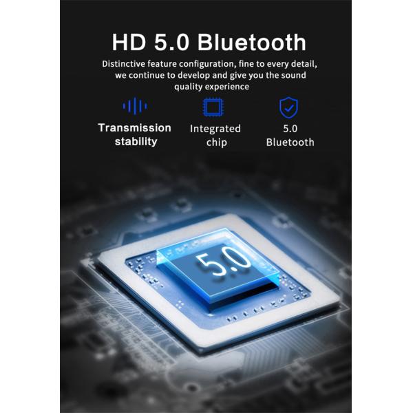 Silicone Earhook Creative Wireless Earbuds ATJ 5.0 HiFi Bass Stereo