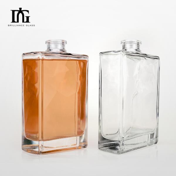 Screen Printing Hot Stamping Painting Engraving Electroplating Glass Liquor Bottle 500ml