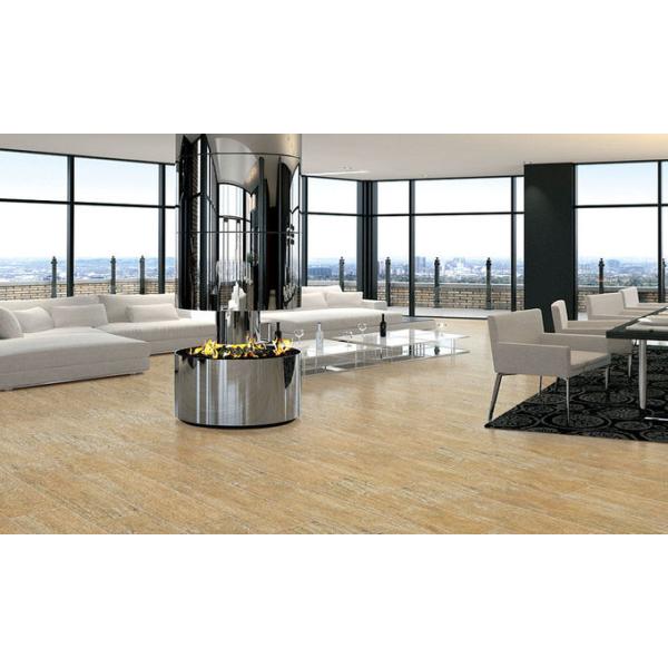Non Slip Rustic 3d Digital Wood Look Floor Tile , Wood Ceramic Tile Floor