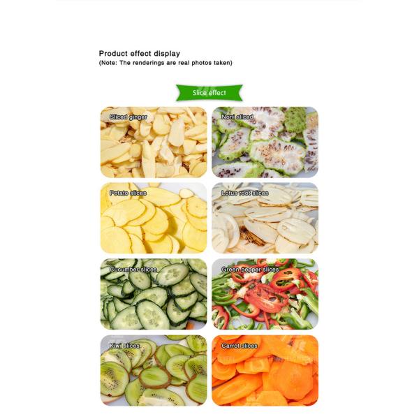 Машина TS-Q112 Slicer картошки нержавеющей стали 1.5KW 220/380V промышленная