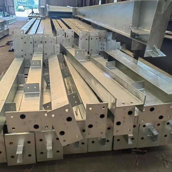 Galvanzing Painted Steel Structure Workshop Prefabricated Steel Workshop Building