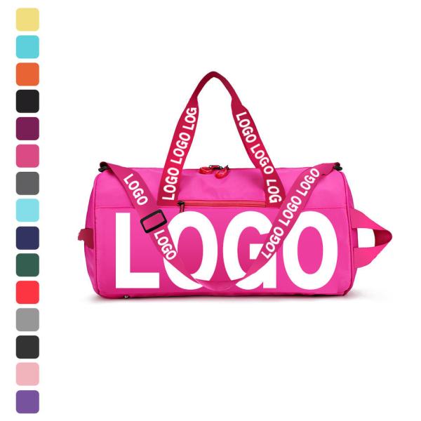 Custom Design Water Proof Teen Girls Dance Duffel Bag Fitness Handbags Traveling Weekender Sports Duffle Bags