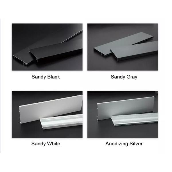 EBUNGE 10mm Environmental Aluminum Tempered Single Glass Office Partition Walls