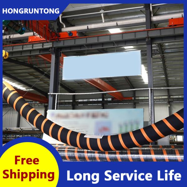 Leak Proof Dredging Pipeline Systems Abrasion Resistance Floating Hoses
