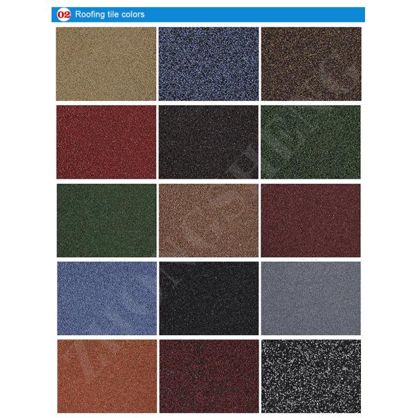 Modern Design Style Galvalume Stone Coated Metal Roofing Tile for Performance and Customized Colors