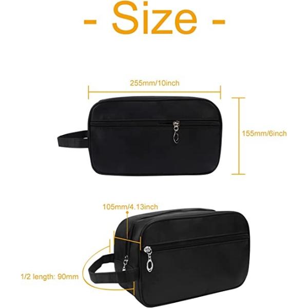 Homens de pouco peso do à prova de água que barbeiam o saco para viajar, jogo de Dopp do curso para acessórios dos arti'culos de tocador