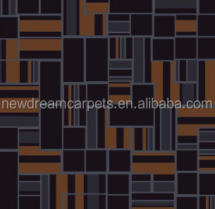 Canton PP / Nylon waterproof fireproof carpet tiles from with Animal Print Pattern