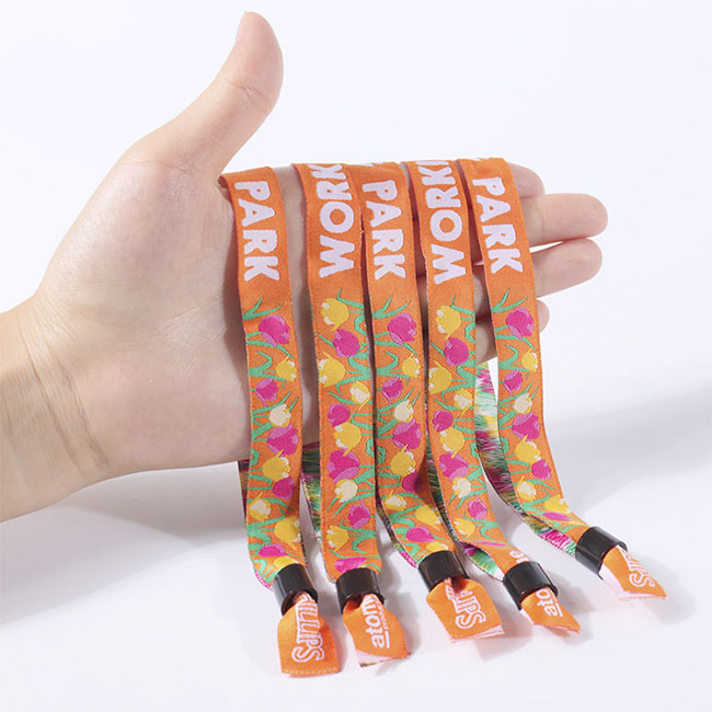 Персонализированные Wristbands фестиваля, подгонянный диапазон запястья полиэстера с регулируемой пряжкой