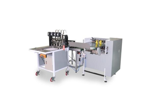 Versatile NB-550 Automatic Saddle Flat Corner Stitching Wire Notebook Binding And Folding Machine