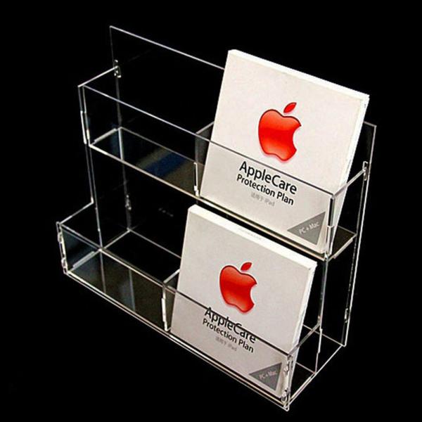 Acrylic cigarette case double-layer multi grid data display rack file advertising rack