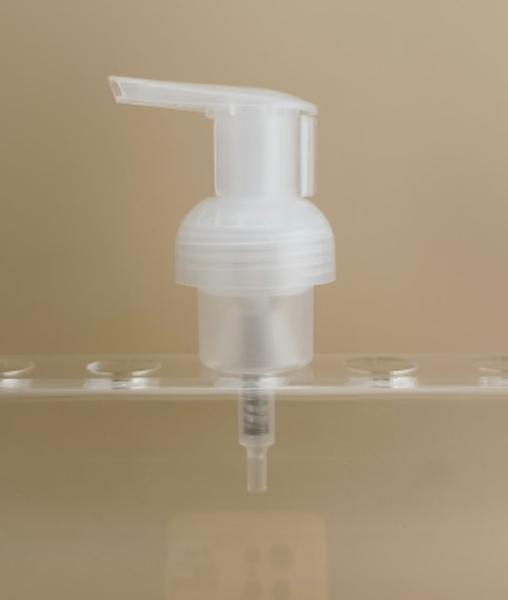 Delicate Design Clear Plastic Foam Pump for Shampoo Bottles