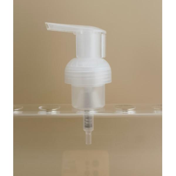 Delicate Design Clear Plastic Foam Pump for Shampoo Bottles