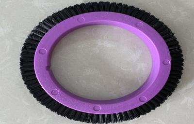 Rodas de escova de tingidura do cabelo do porco para a máquina de revestimento de matéria têxtil