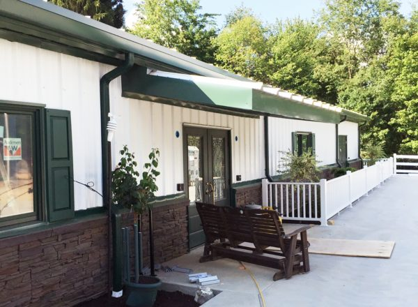 Construcción de acero de moda de varios pisos Villas Casa Instalación rápida