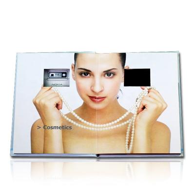 128MB LCD Video Book For Marketing Gifts 1024x600 Resolution Gravure printing