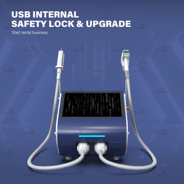 220V/110V 808nm Diode Laser Hair Removal Machine 15.6 Inch Color Touch Screen Display