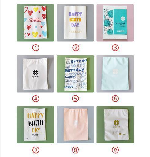 Water Cloud Shape Plate Cake Cutlery Set Customized Plastic Disposable Party Supplies