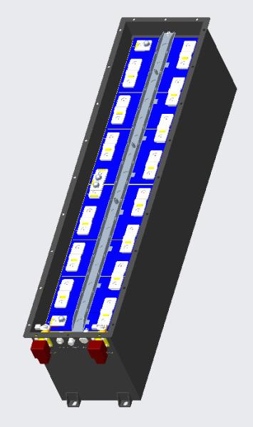 High Efficiency 48V 230Ah Li Ion Golf Cart Battery Space Saving Design