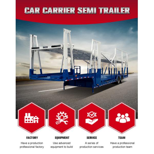 Transport Car Trailer 2 3 Axles 6 Car Carrier 8 10 Units Car Transport Semi Truck Trailer