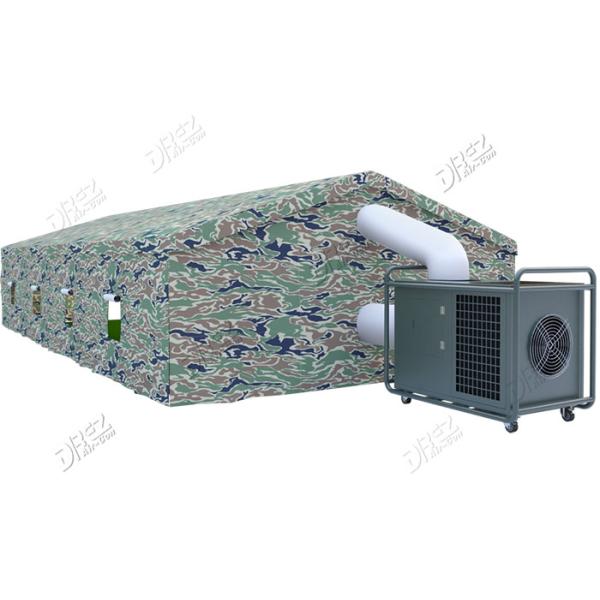 Outdoor Tent Ducting Mobile Air Conditioning Units With Full Metal Plate Structure