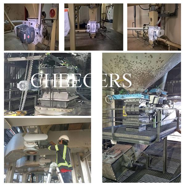 Приспособление трубы 4 дюйма затыкает транспортировать крахмала перекрывного клапана