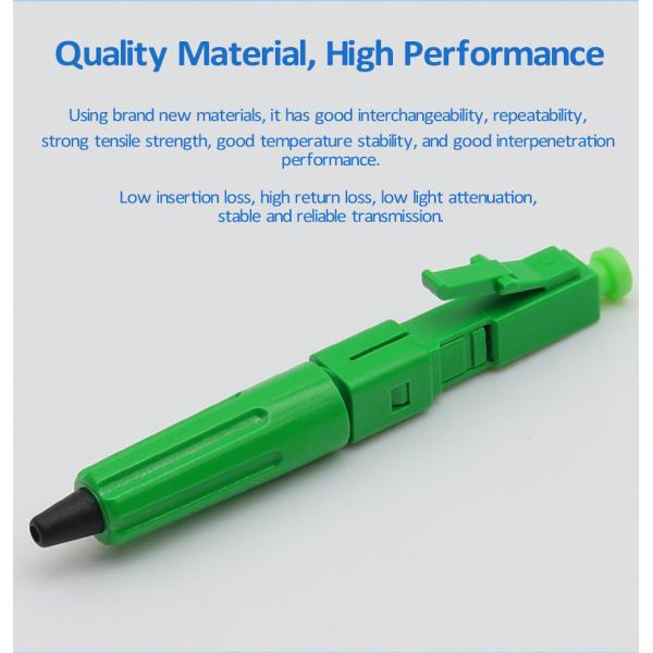 FTTH механический быстрый соединитель для установки, LC быстрый соединитель для кабеля 2x3 мм
