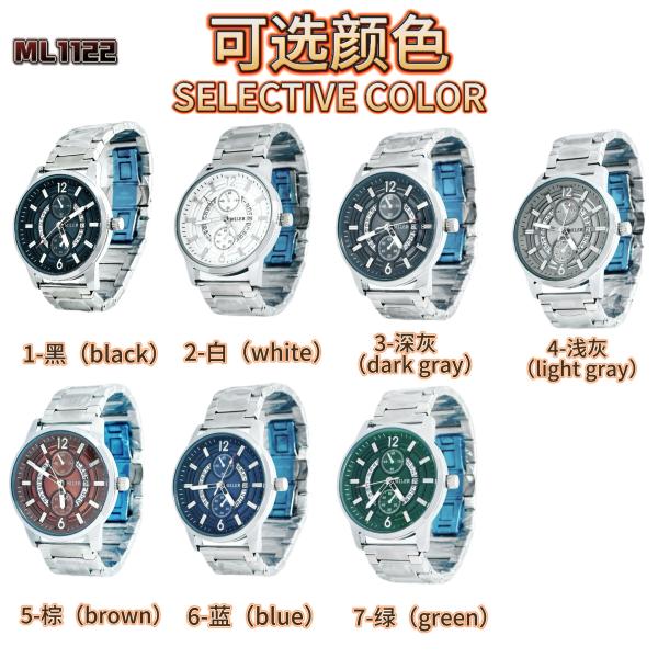 Hot Selling Mens Luxury Business Quartz Wristwatch  Chronograph Waterproof OEM/ODM Clock