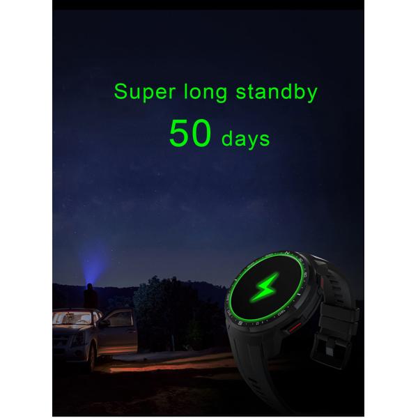 Smartwatch Realtek 6621 спорта GPS пиксела 390*390 идущий